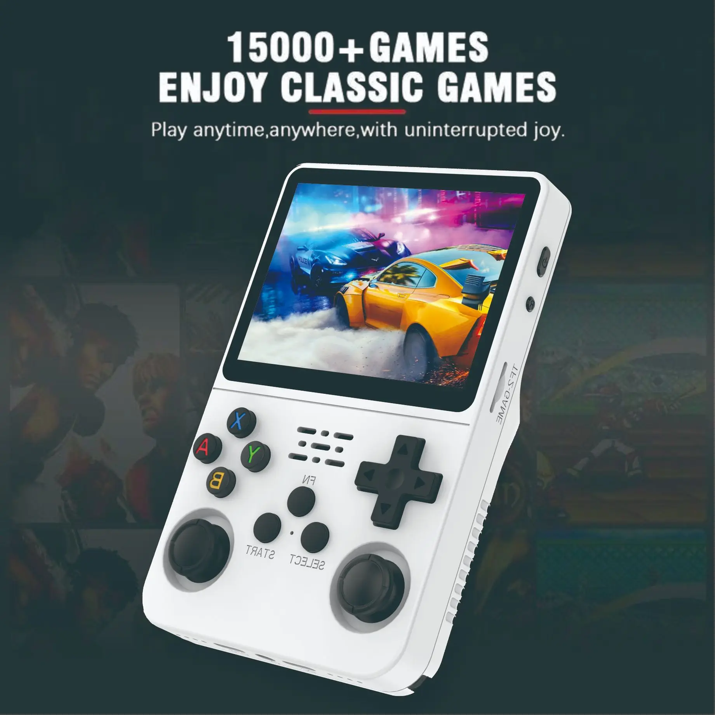 Retro R36S Handheld Video Game Console 3.5 Inch IPS Screen 128GB Games Portable Pocket Player Linux System R36 Ultra R36 PRO